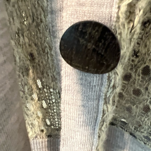 Byron Lars Beauty Mark Patchwork Sweater With Removable Faux Fur Collar - Picture 10 of 14